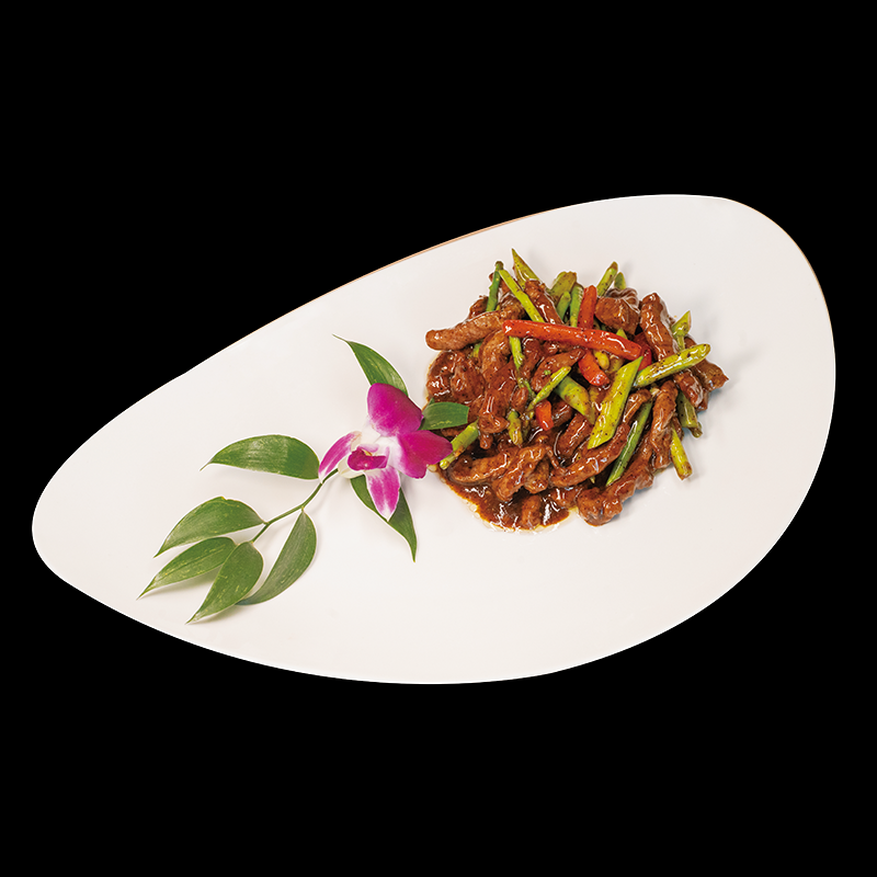 黑椒牛柳 | Жареная говядина с овощами